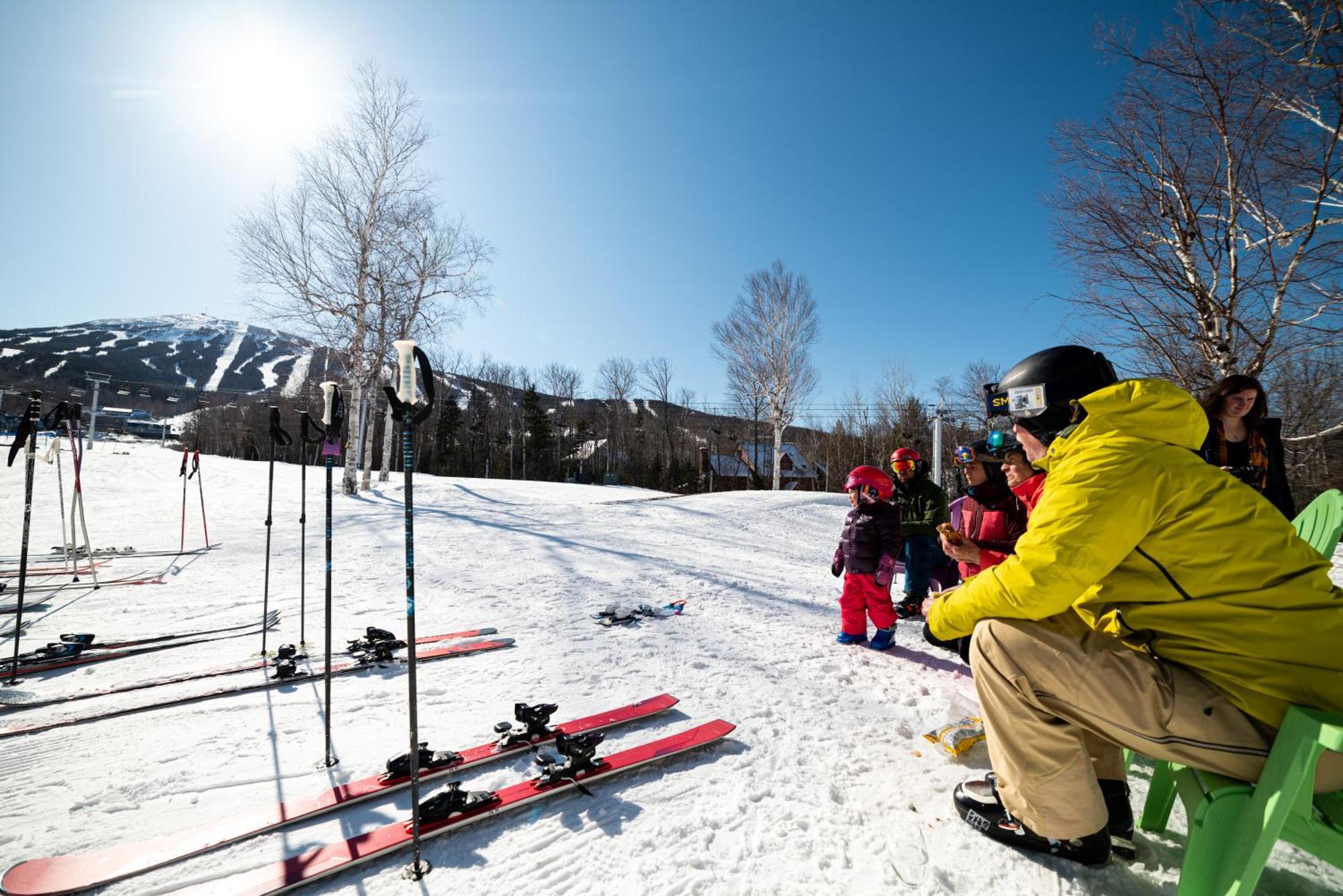 シュガーローフ グランド サミット ホテル Carrabassett Valley エクステリア 写真